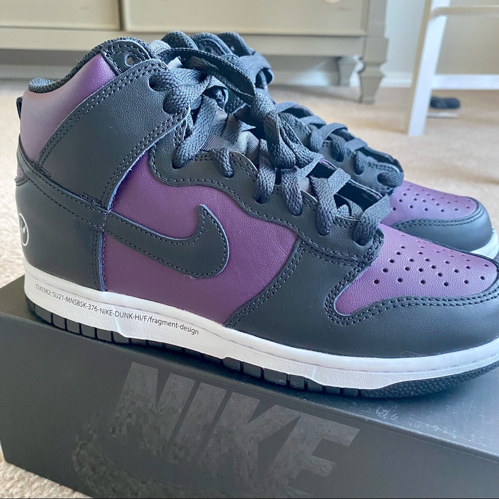 NIKE DUNK HI/FRAGMENT WINE/BLACK-WHITE